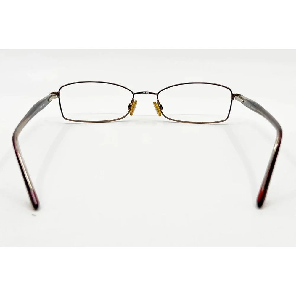 Revlon Eyeglass Frames Womens Brown Spice RV567 Rectangular 54-18-135